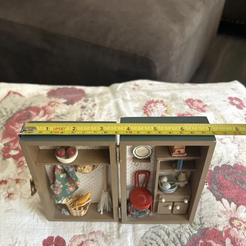 Vtg Tender Heart Treasures Miniature Box 1993 Cottagecore Country